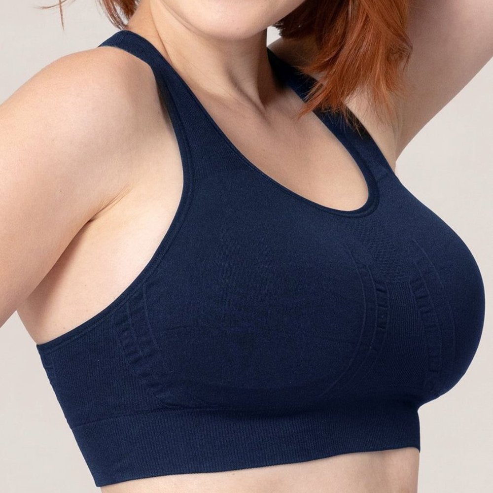 Truekind Reactive Sport Bra - Navy - Size XXL (2xl)